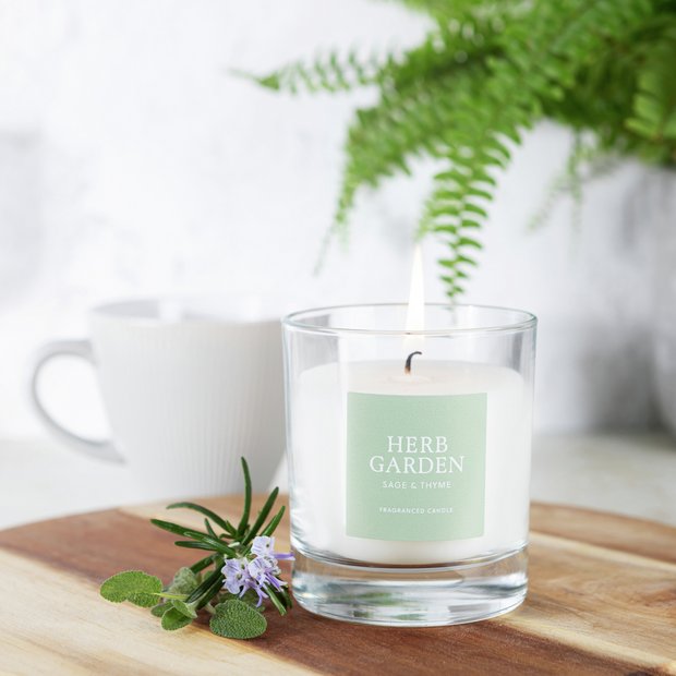 Wax Lyrical Herb Garden candle (British brand)