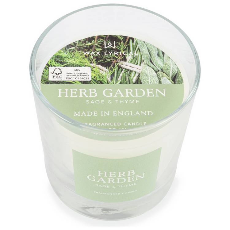 Wax Lyrical Herb Garden candle (British brand)