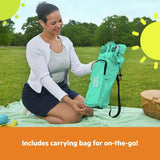 Bright Starts portable feeding booster seat Teal - British product