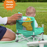 Bright Starts portable feeding booster seat Teal - British product