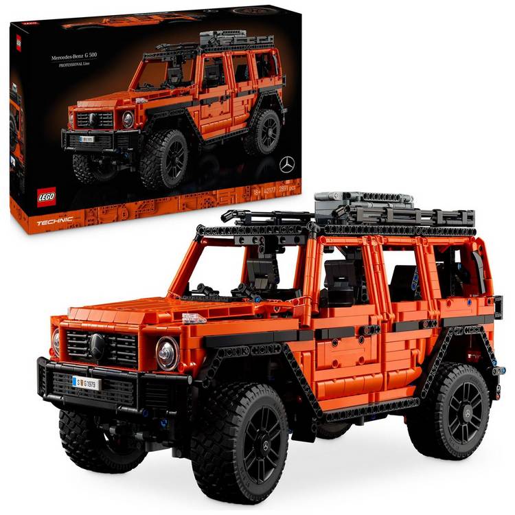 LEGO Technic Mercedes-Benz G500 building set 2891 pieces - British product