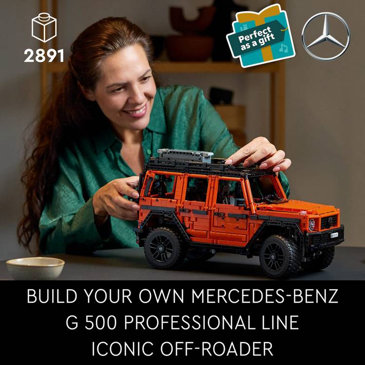 LEGO Technic Mercedes-Benz G500 building set 2891 pieces - British product