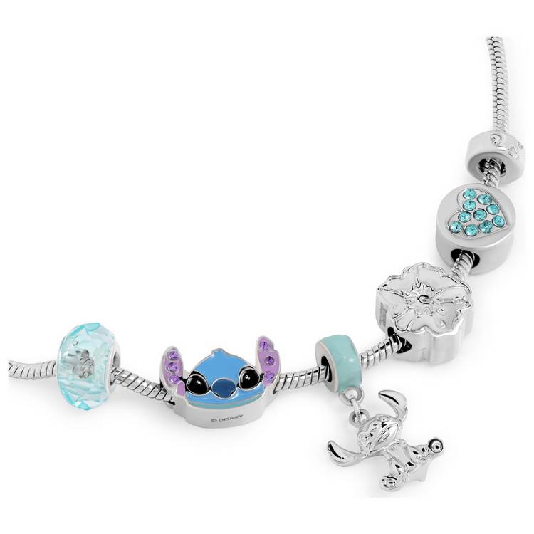 Disney Stitch charm bracelet 7in (British brand)