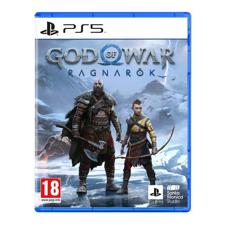 God of War Ragnarok video game PS5 - British product