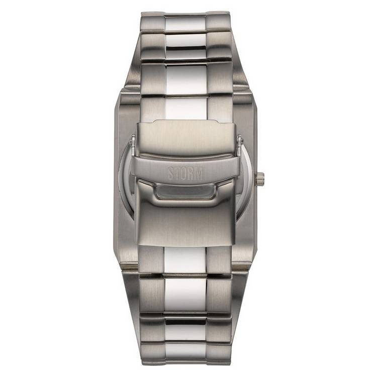 STORM New Remi Square watch blue dial stainless steel, imported from the UK