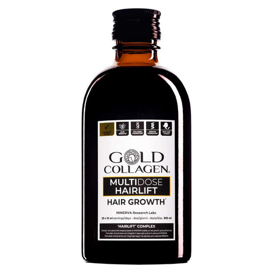 Gold Collagen Multidose Hair Lift Grow Supplement 300ml Health Care Boots   