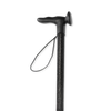Cool Walking Sticks left hand walking stick black glitter - British product