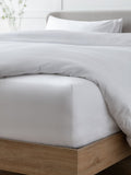 Egyptian cotton fitted bed sheet with 400 thread count and extra deep fit (British brand)