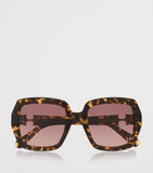 Chloé CH0301S rectangle acetate sunglasses, UK version
