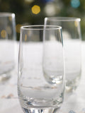 Clear Nova tall tumbler glasses set of 4 - British product