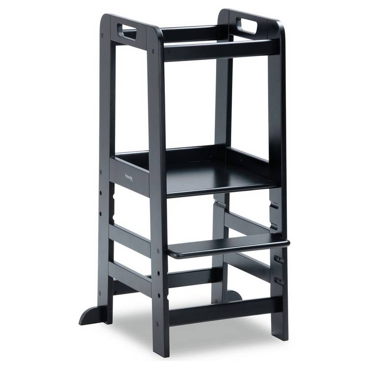 Hauck Montessori learning tower in black, UK version