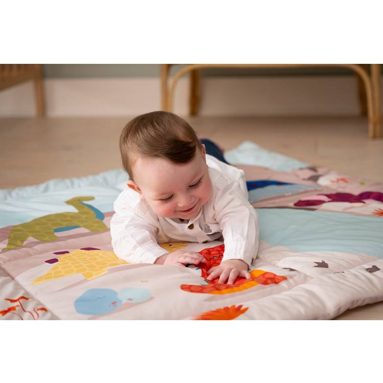 Little Big Friends Dino playmat reversible soft baby mat, UK version