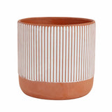 Habitat terracotta medium planter orange - British product