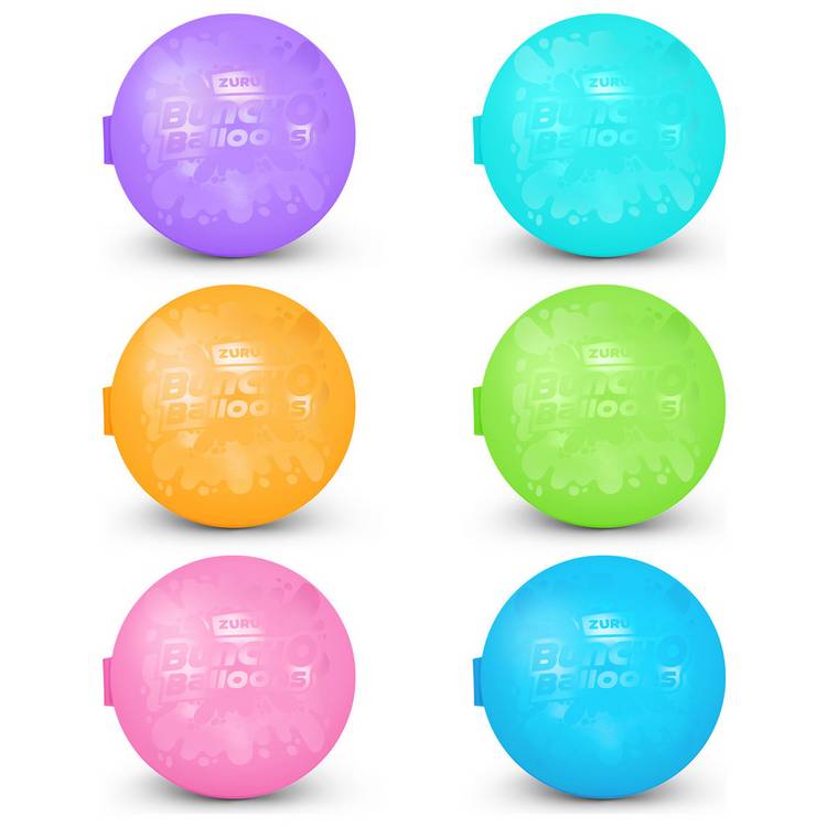 Bunch O Balloons reusable water balloons 6 pack, imported from the UK