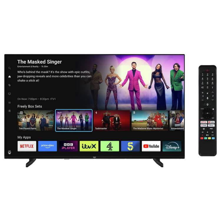 Bush 4K UHD HDR Smart TV 50-inch, imported from the UK