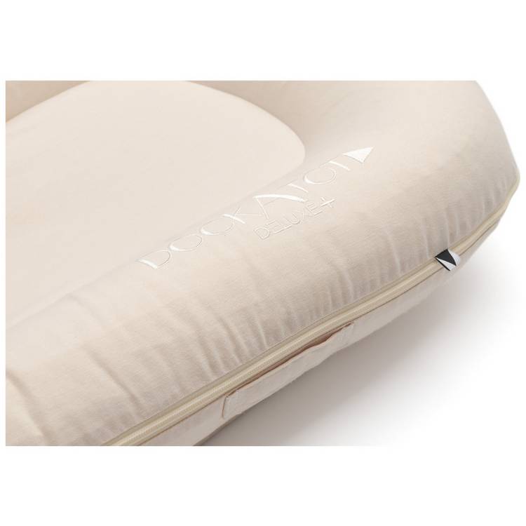 DockATot baby pod Sand Chambray, imported from the UK