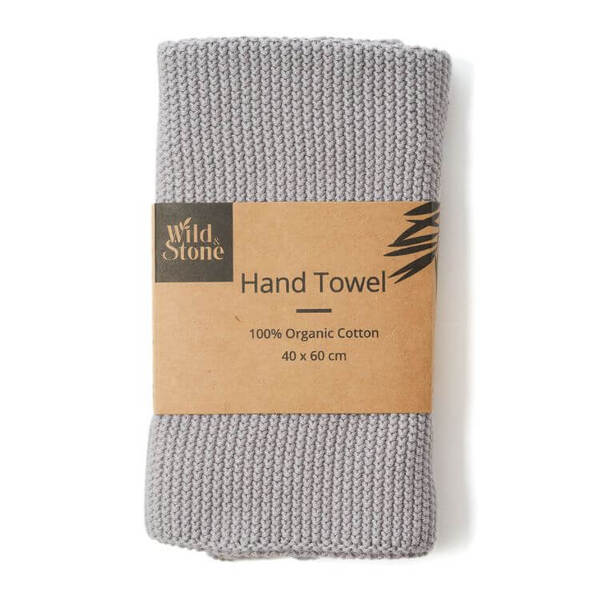 Wild & Stone | Organic Cotton Hand Towels GOODS Superdrug Dove Grey