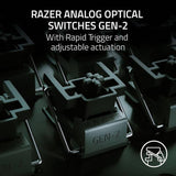 Razer Huntsman V3 Pro wired gaming keyboard (British brand)