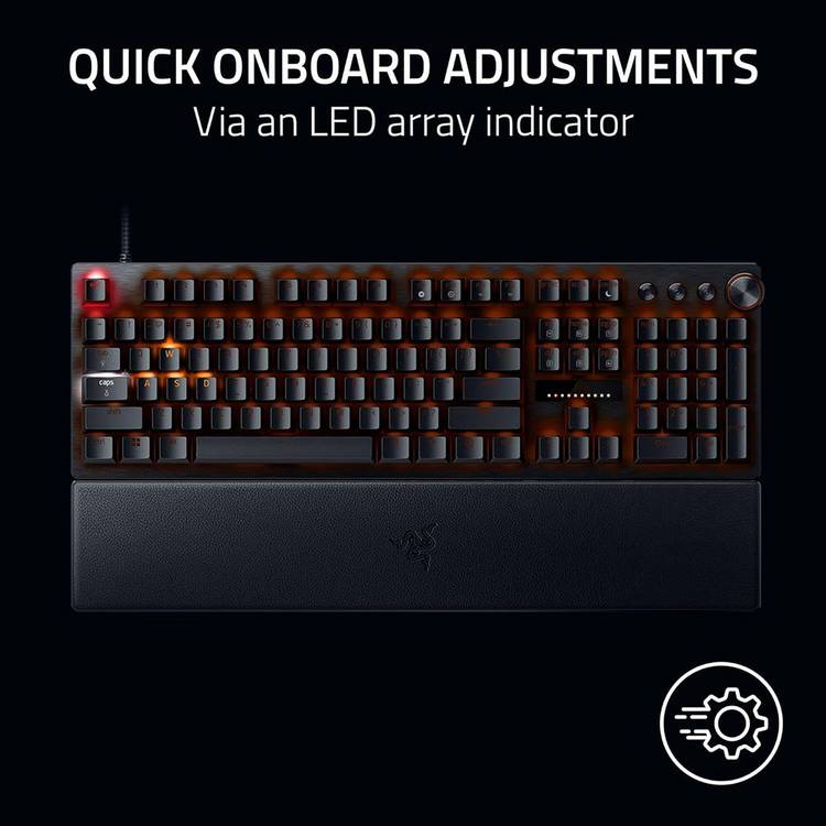 Razer Huntsman V3 Pro wired gaming keyboard (British brand)