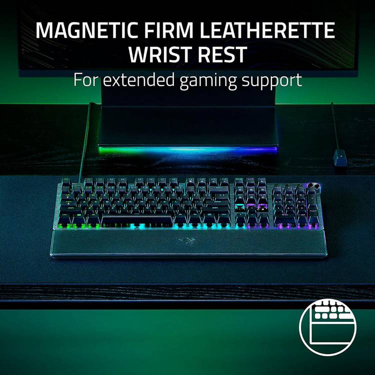 Razer Huntsman V3 Pro wired gaming keyboard (British brand)