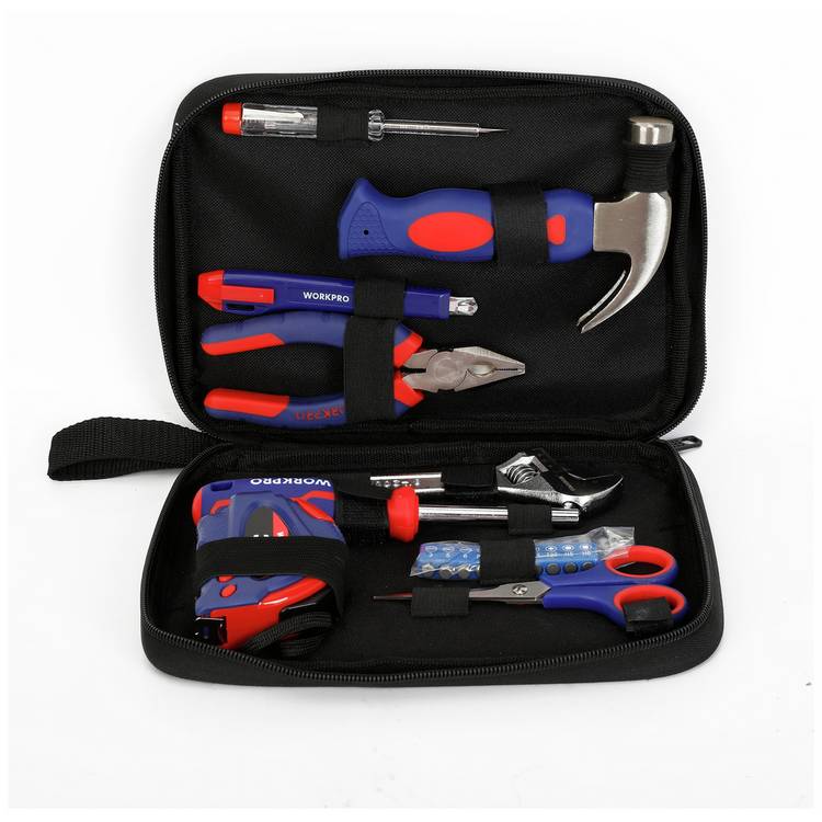 WORKPRO Household Repair Tool Set 18 Piece - British product