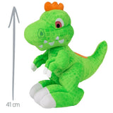 Trevor giant plush dinosaur toy 41cm (British brand)