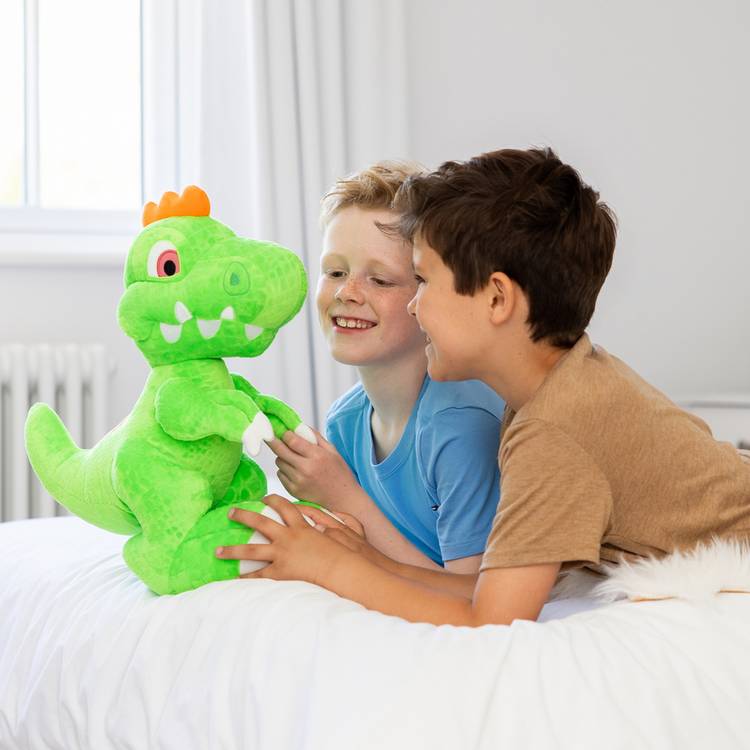Trevor giant plush dinosaur toy 41cm (British brand)