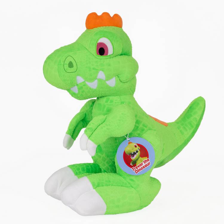 Trevor giant plush dinosaur toy 41cm (British brand)
