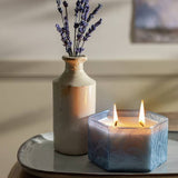 Argos Habitat x Morris & Co. Multiwick Candle Bluebell & Acanthus Scented Candle 6.1x11x11cm- Buy online at McGrocer