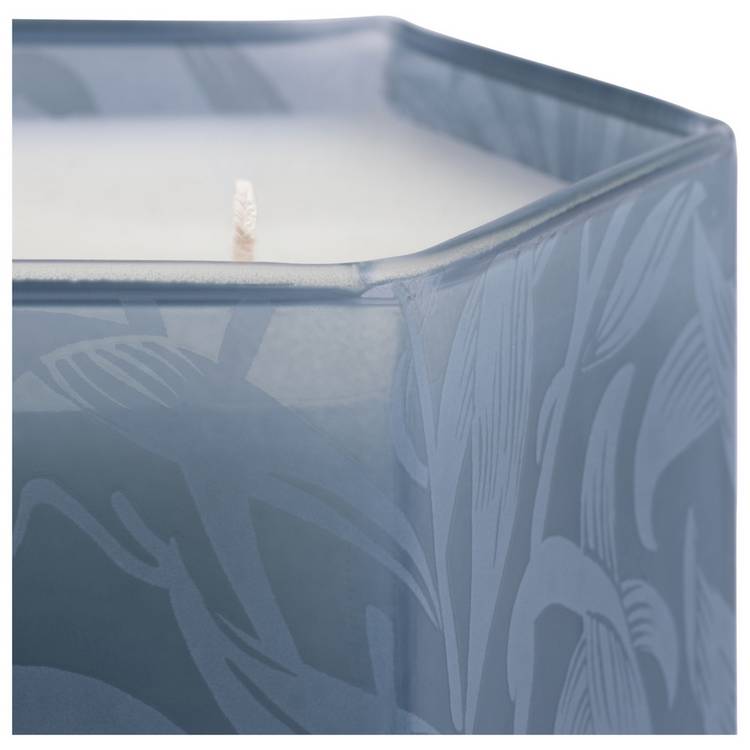 Habitat Morris & Co Bluebell & Acanthus multiwick candle, imported from the UK
