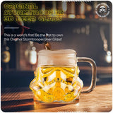 Stormtrooper 3D beer pint glass 600ml, UK version