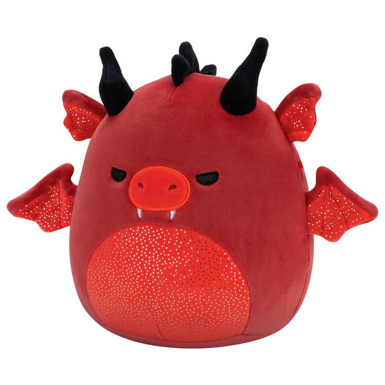 Squishmallows Salami the Red Dragon plush toy 7.5 inch - British product