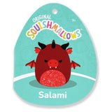 Squishmallows Salami the Red Dragon plush toy 7.5 inch - British product