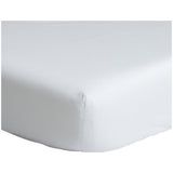 Home Essentials soft touch white fitted sheet single - British product