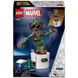 LEGO Marvel Dancing Groot buildable toy (British brand)