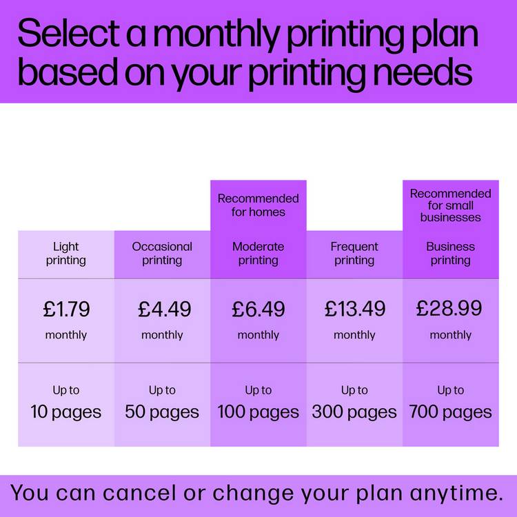 HP OfficeJet Pro 9720e A3 colour inkjet printer, UK version