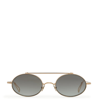 Harrods Ahlem Metal Turbigo Oval Sunglasses- Buy online at McGrocer