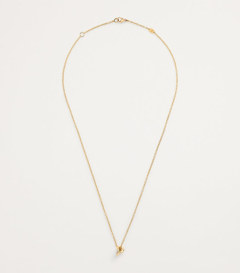 Engelbert Legacy Knot pendant necklace in yellow gold - British product