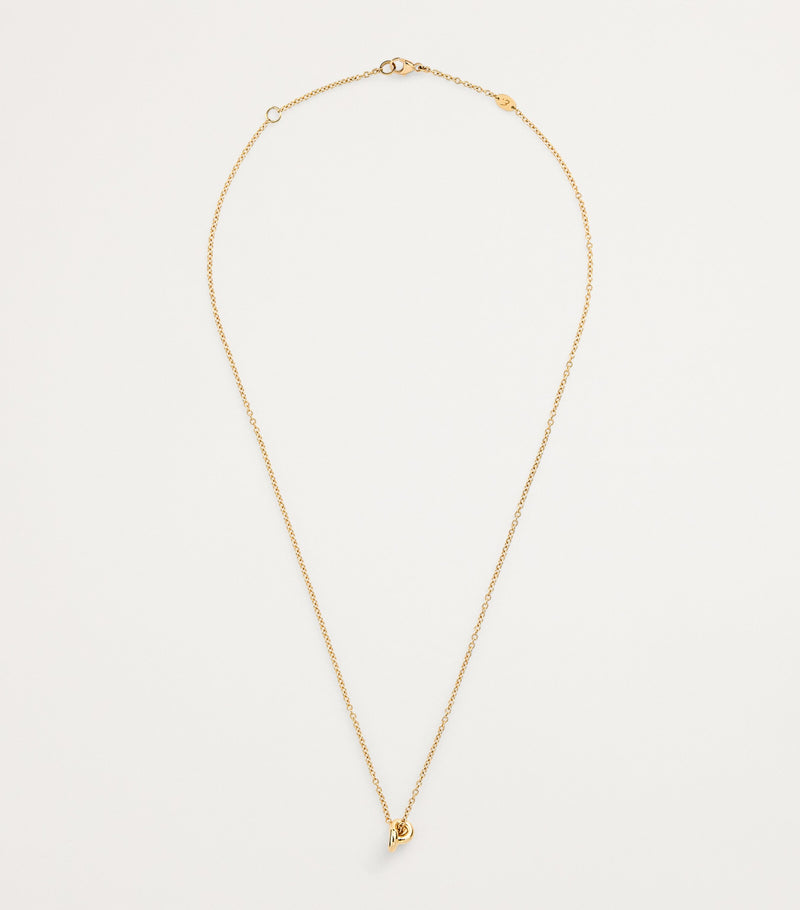 Engelbert Legacy Knot pendant necklace in yellow gold - British product