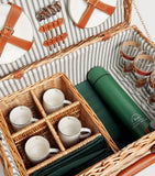 Harrods fitted picnic hamper for four (British brand)