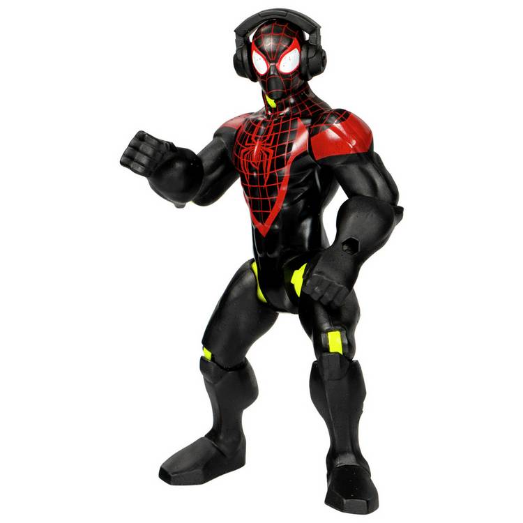 Mixmashers Marvel Miles Morales deluxe figure - British product