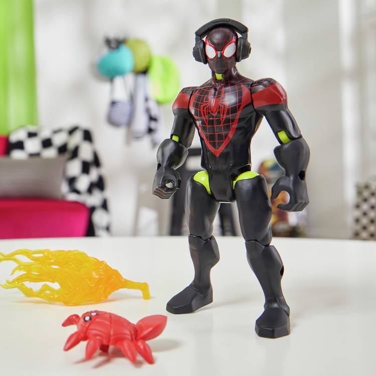 Mixmashers Marvel Miles Morales deluxe figure - British product