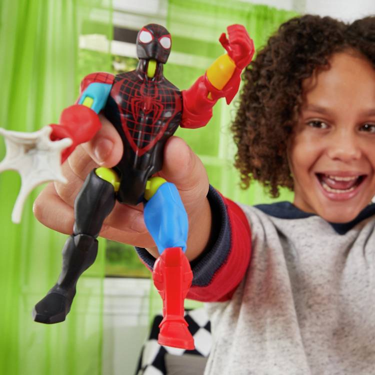 Mixmashers Marvel Miles Morales deluxe figure - British product