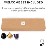 Nespresso by De'Longhi CitiZ pod coffee machine with frother, imported from the UK