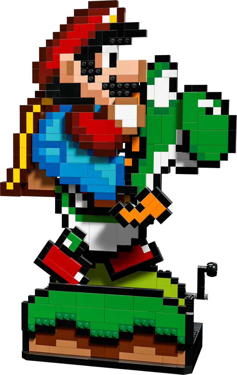 LEGO Super Mario World Mario and Yoshi 1215 piece set, imported from the UK