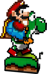 Lego LEGO Super Mario World Mario and Yoshi 1215 Piece Building Kit- Buy online at McGrocer