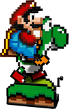 LEGO Super Mario World Mario and Yoshi 1215 piece set, imported from the UK