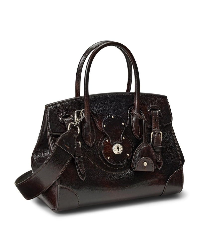Ralph Lauren Soft Ricky 27 top-handle leather bag, UK version