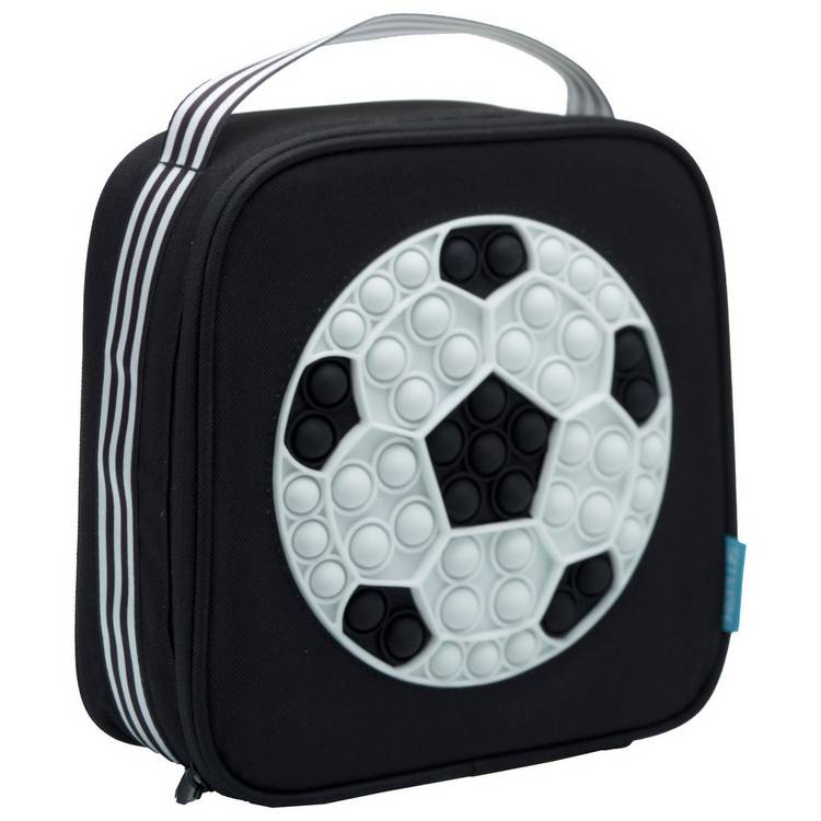 Smash Football Pop It black lunch bag - British product