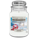 Yankee Candle Snow Day large jar candle, imported from the UK